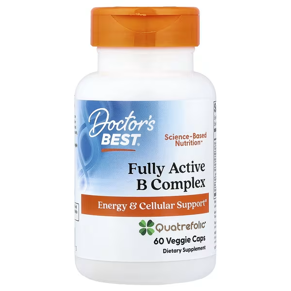 Doctor’s Best Fully Active B-complex 60 Capsules In Pakistan