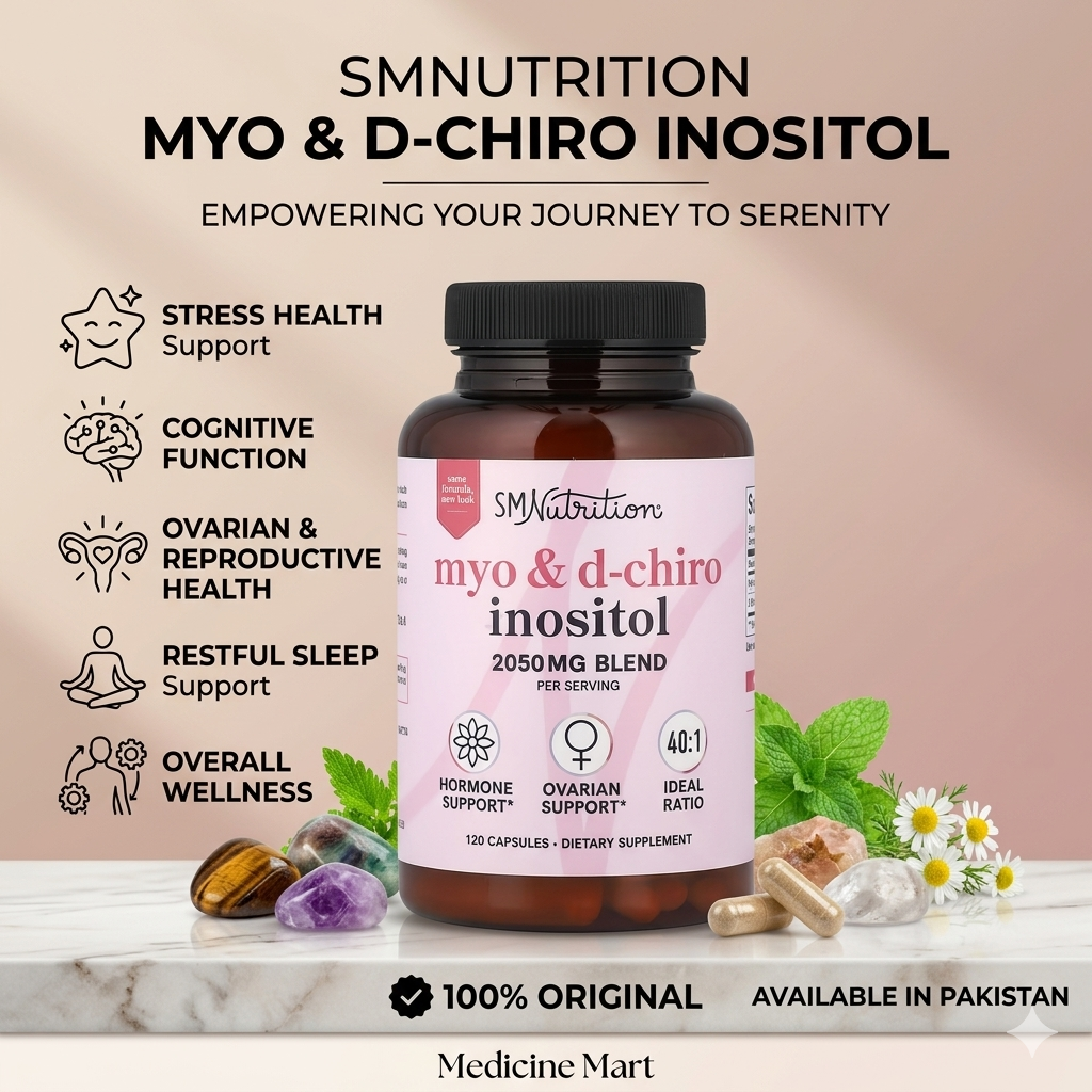 Smnutrition Myo D-chiro Inositol 120 Capsules In Pakistan
