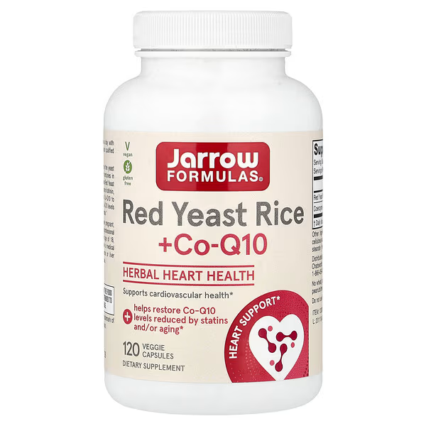 Jarrow Red Yeast Rice + Coq10 120 Capsules In Pakistan