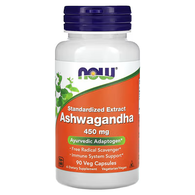 Now Foods Ashwagandha 450mg 90 Capsules In Pakistan