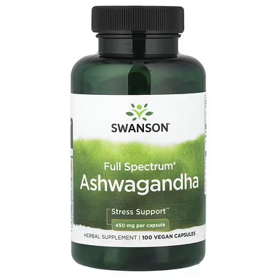 Swanson Ashwagandha 450mg 100 Capsules In Pakistan