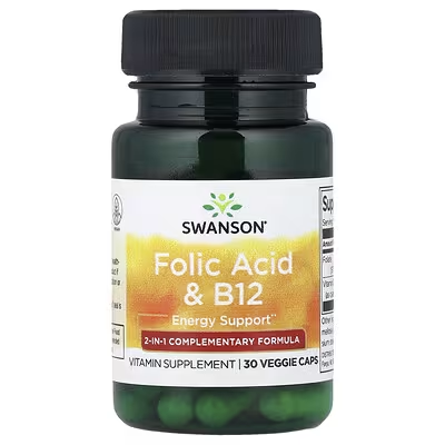 Swanson Folic ACID B12 Capsules In Pakistan