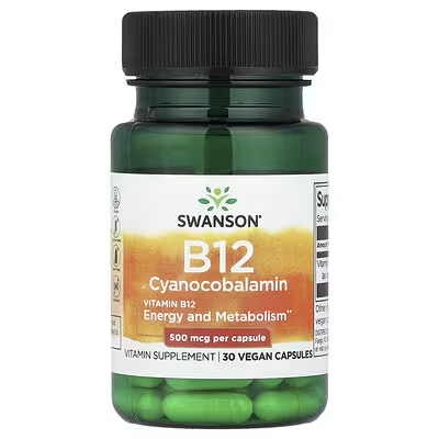 Swanson Vitamin B12 500mcg Capsules In Pakistan