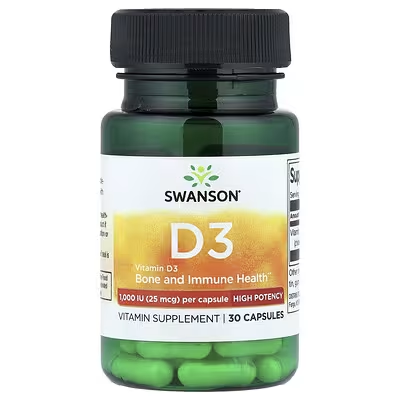 Swanson Vitamin D3 1000 Iu 30 Capsules In Pakistan