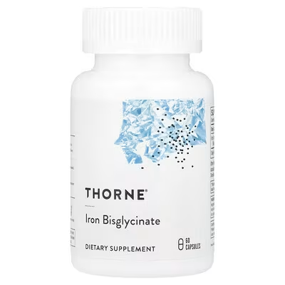 Thorne Iron Bisglycinate 25mg 60 Capsules In Pakistan