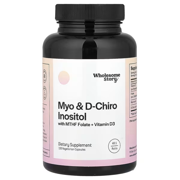 Wholesome Story Myo D-chiro Inositol 120 Capsules In Pakistan