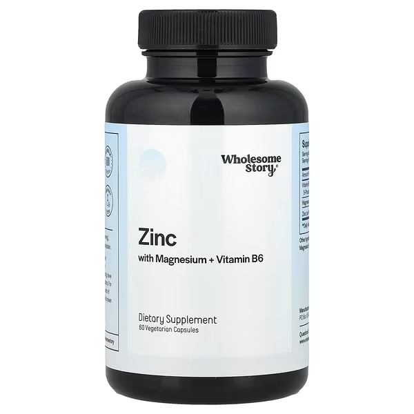 Wholesome Story Zinc Magnesium B6 60 Capsules In Pakistan