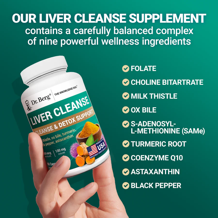 Dr. Berg Liver Cleanse Detox Support In Pakistan