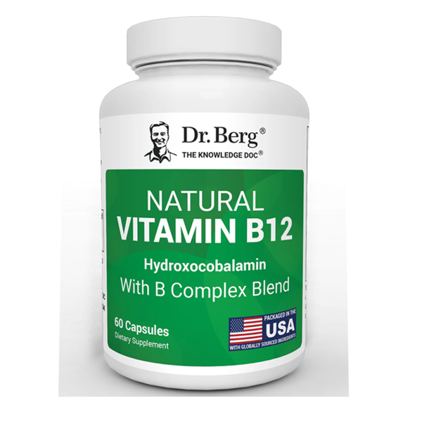 Dr. Berg Natural Vitamin B12 With B Complex In Pakistan