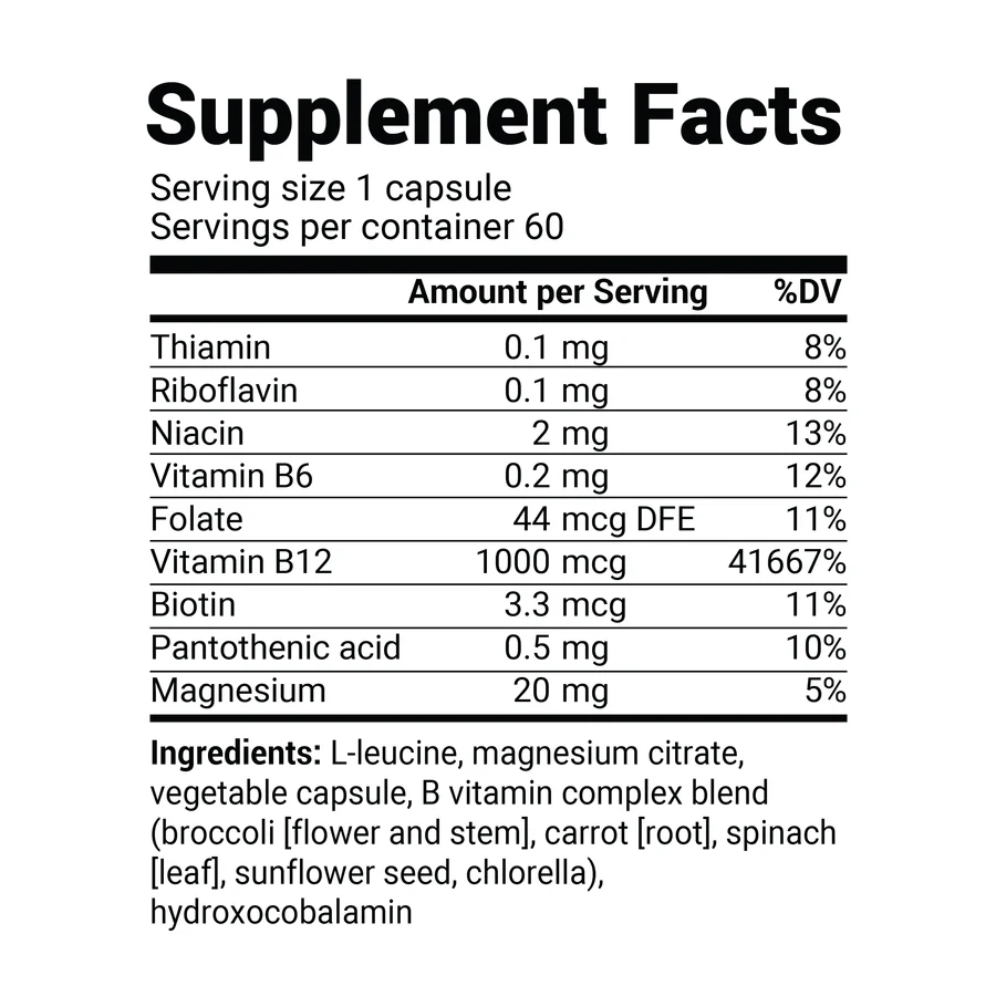 Dr. Berg Natural Vitamin B12 With B Complex In Pakistan
