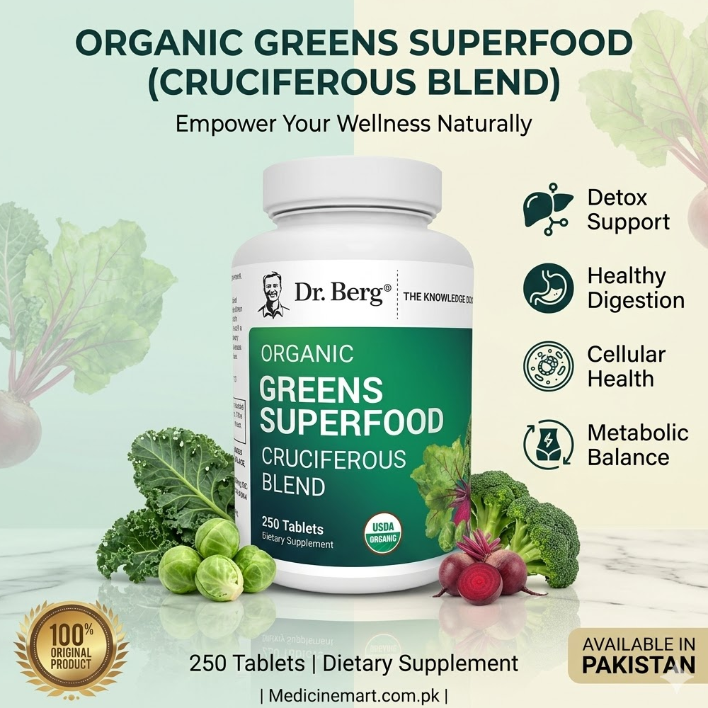 Dr. Berg Organic Greens Superfood Cruciferous Blend