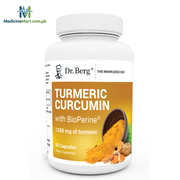 Dr. Berg Turmeric Curcumin With Bioperine 60 Capsules In Pakistan