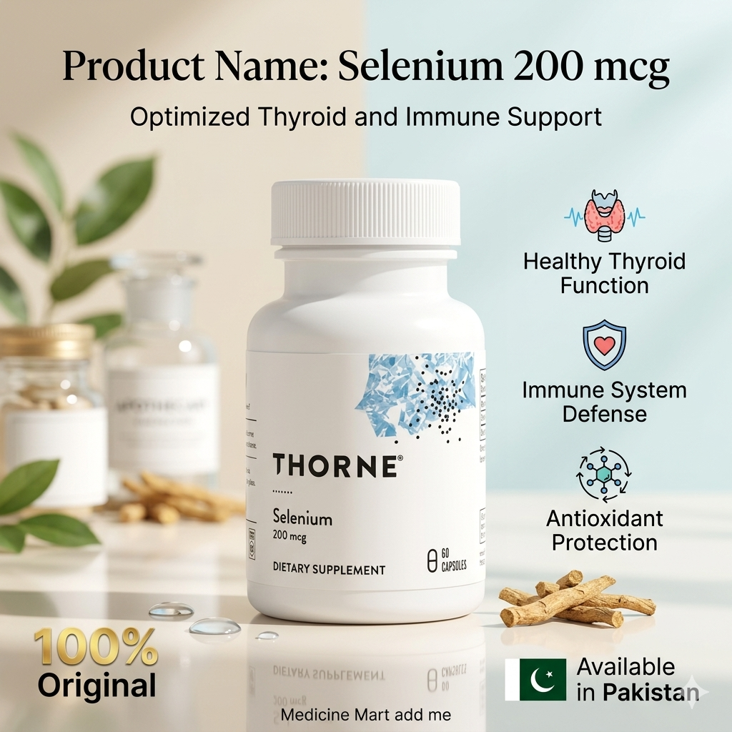 Thorne Selenium 200 Mcg 60 Capsules In Pakistan