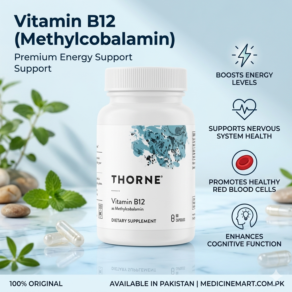 Thorne Vitamin B12 1 Mg 60 Capsules In Pakistan