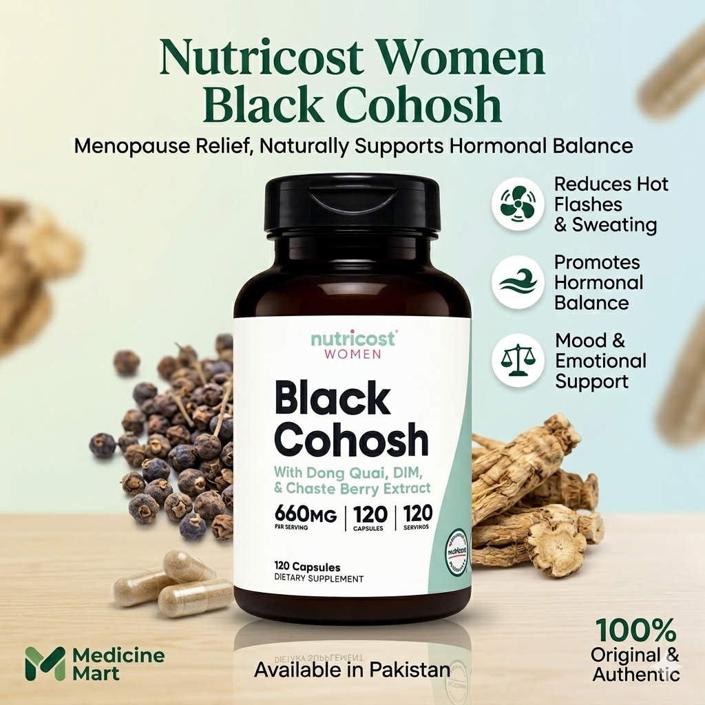 Nutricost Black Cohosh 660mg Capsules In Pakistan