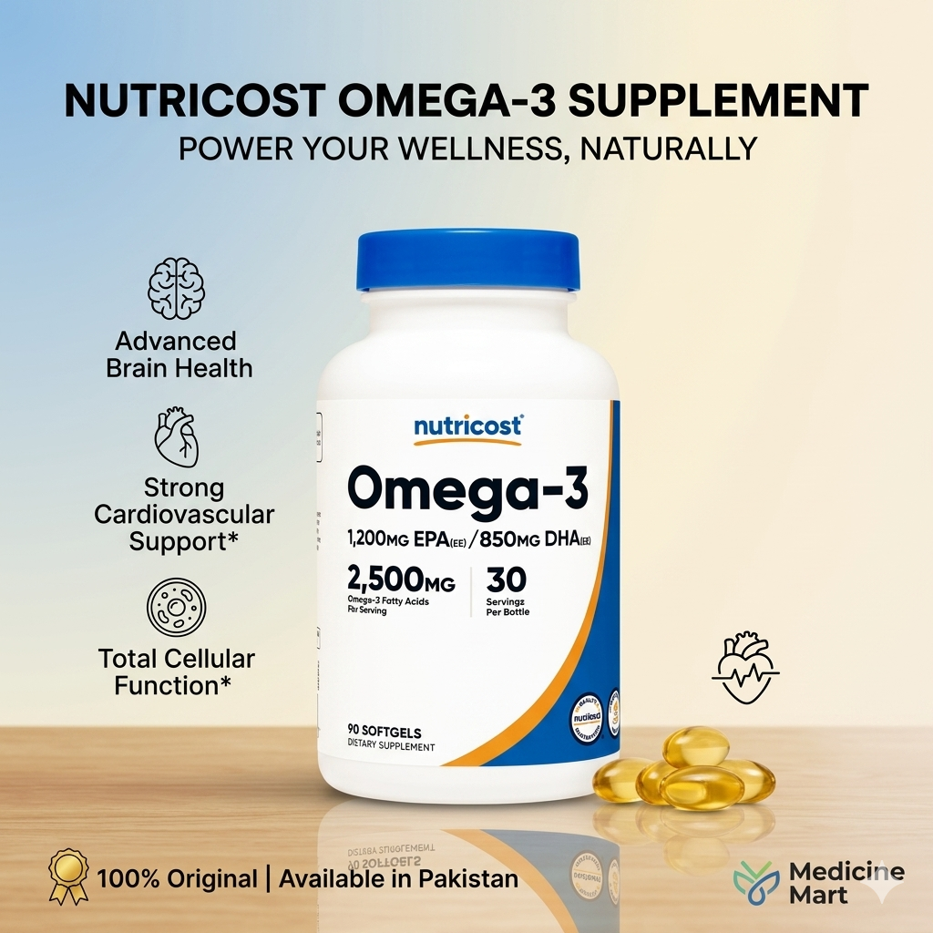 Nutricost Omega-3 90 Softgels In Pakistan