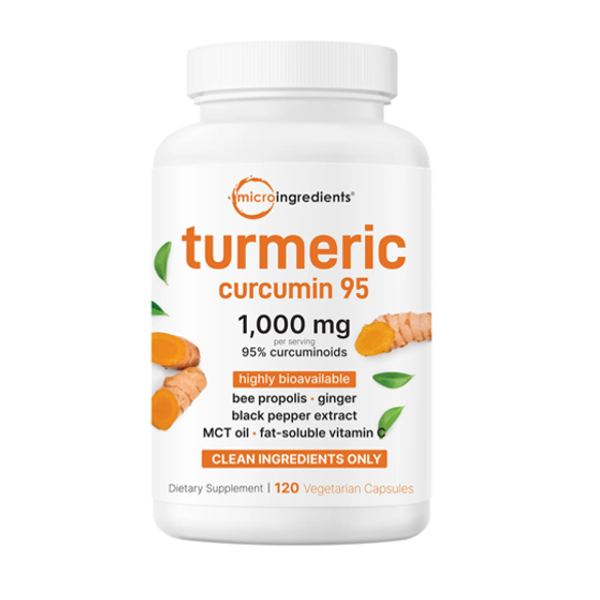 Micro Ingredients Turmeric Curcumin 1000 Mg Veg Capsules In Pakistan