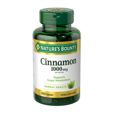 Nature’s Bounty Cinnamon 1000 mg Capsules in Pakistan