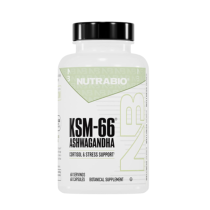Nutrabio Ksm-66 Ashwagandha 600mg Capsules
