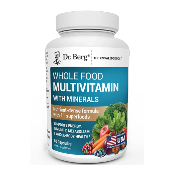 Whole Food Multivitamin With Minerals – 60 Capsules In Pakistan
