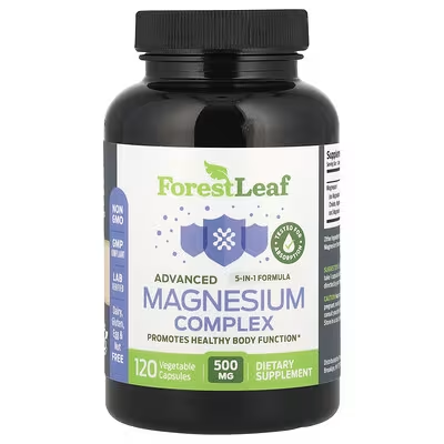 Forest Leaf Magnesium Complex 500mg 120 Capsules