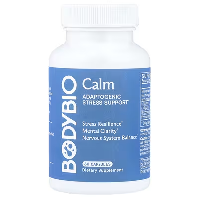 Bodybio Calm 60 Capsules