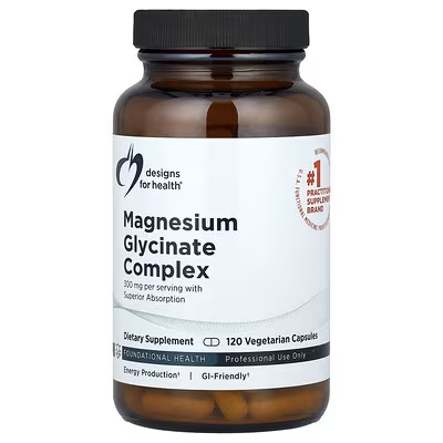 Designs For Health Magnesium Glycinate Complex 150 Mg Capsules