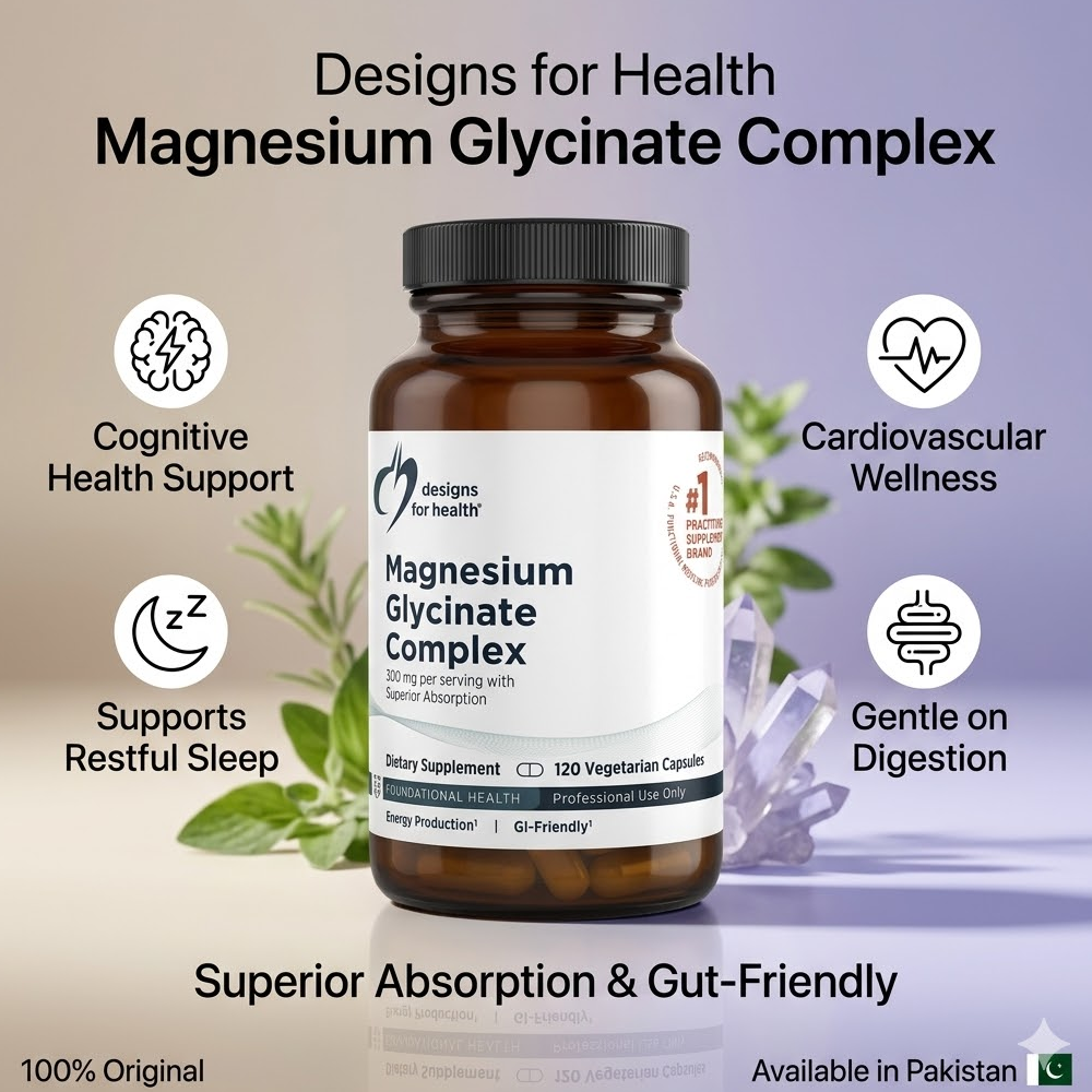 Designs For Health Magnesium Glycinate Complex 150 Mg