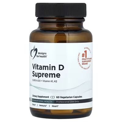 Designs For Health Vitamin D Supreme D3 + K1 & K2 Capsules In Pakistan