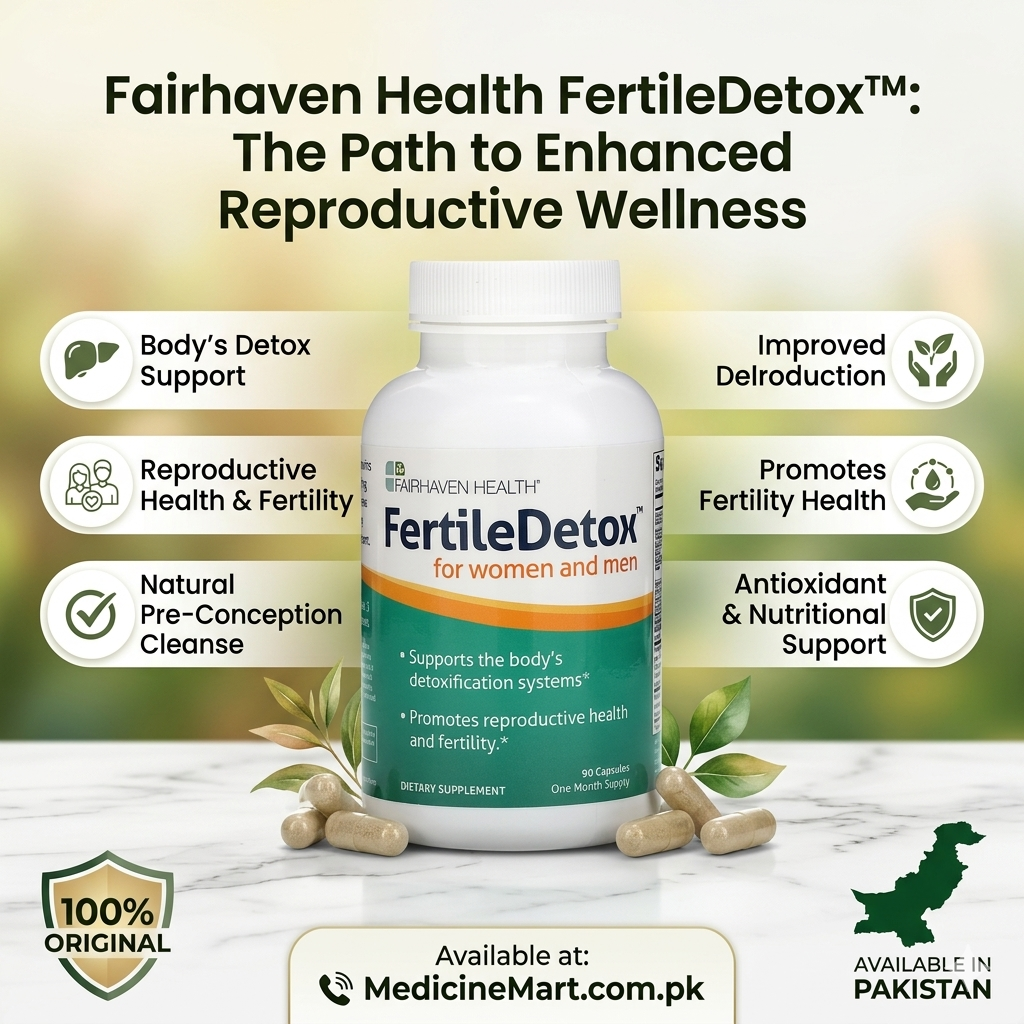 Fairhaven Health Fertile Detox For Men & Women Capsules 90 In Pakistan