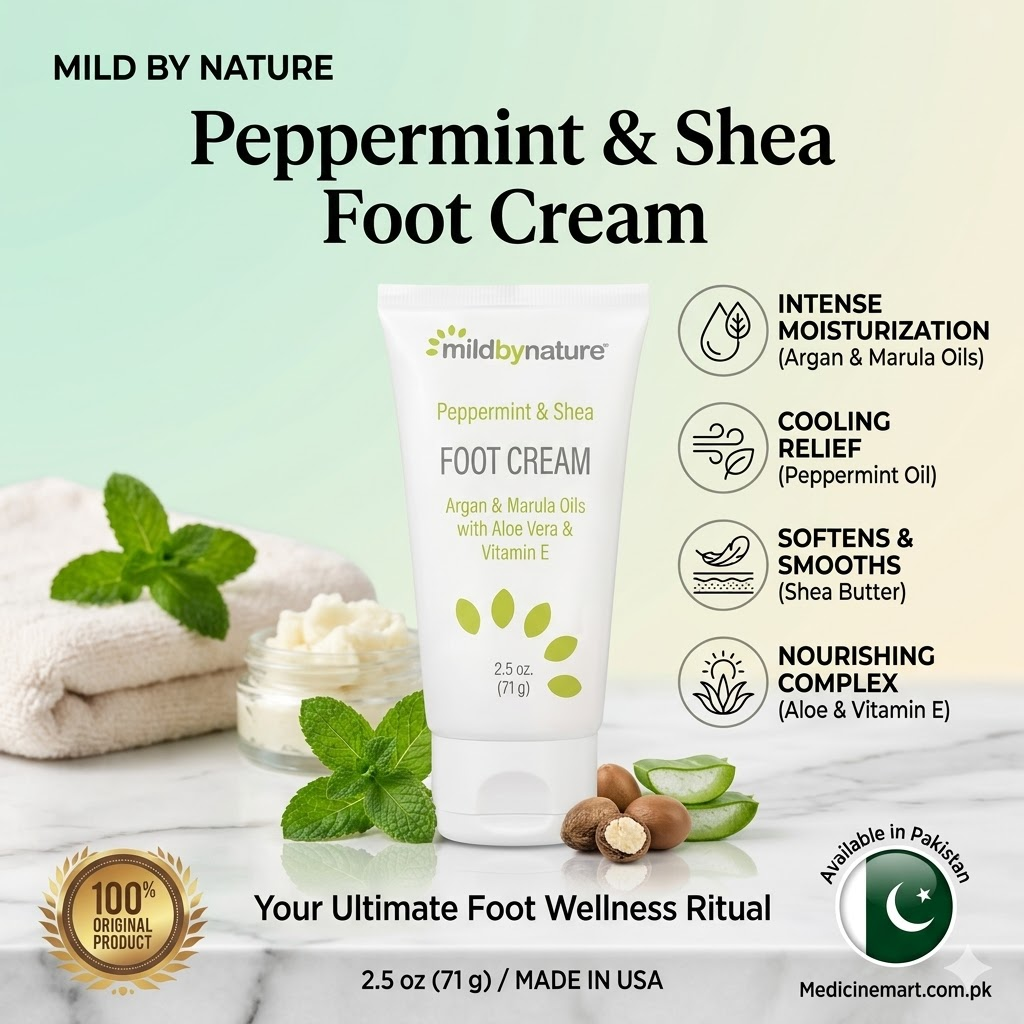 Mild By Nature Peppermint & Shea Foot Cream