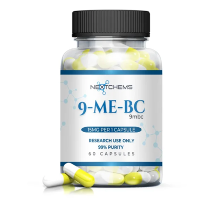 Nextchems 9-me-bc (9mbc) 15mg 60 Capsules