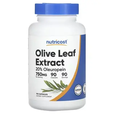 Nutricost Olive Leaf Extract 750 Mg Capsules