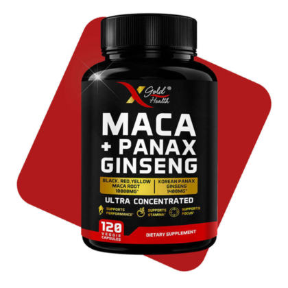 X Gold Health Maca Plus Panax Ginseng 120 Capsules In Pakistan