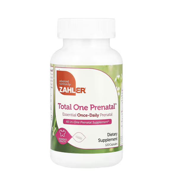 Zahler Total One Prenatal Essential Once-Daily Prenatal 120 Capsules In Pakistan