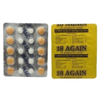 18 Again Sildenafil Citrate Tablets