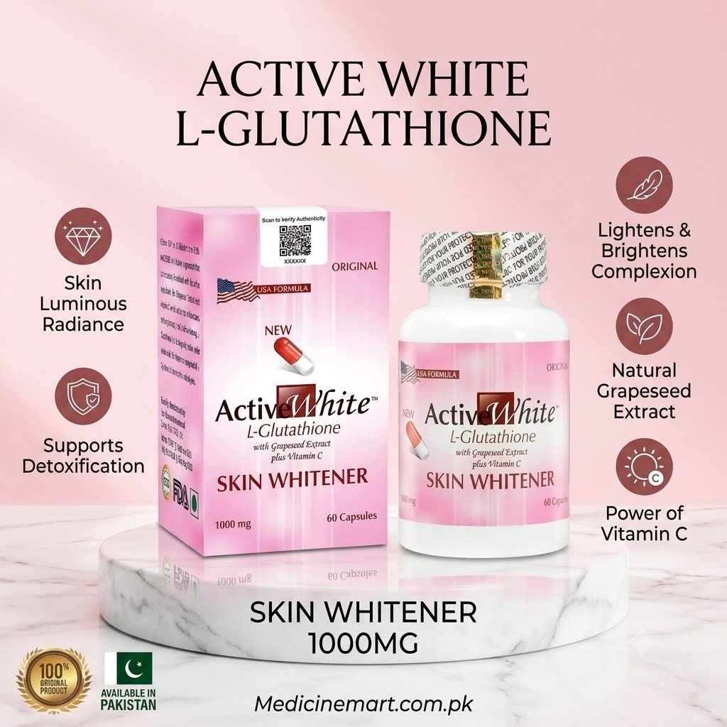Active White Glutathione Skin Whitening