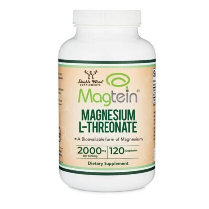 Double Wood Magnesium L-Threonate (Magtein) 120 Capsules