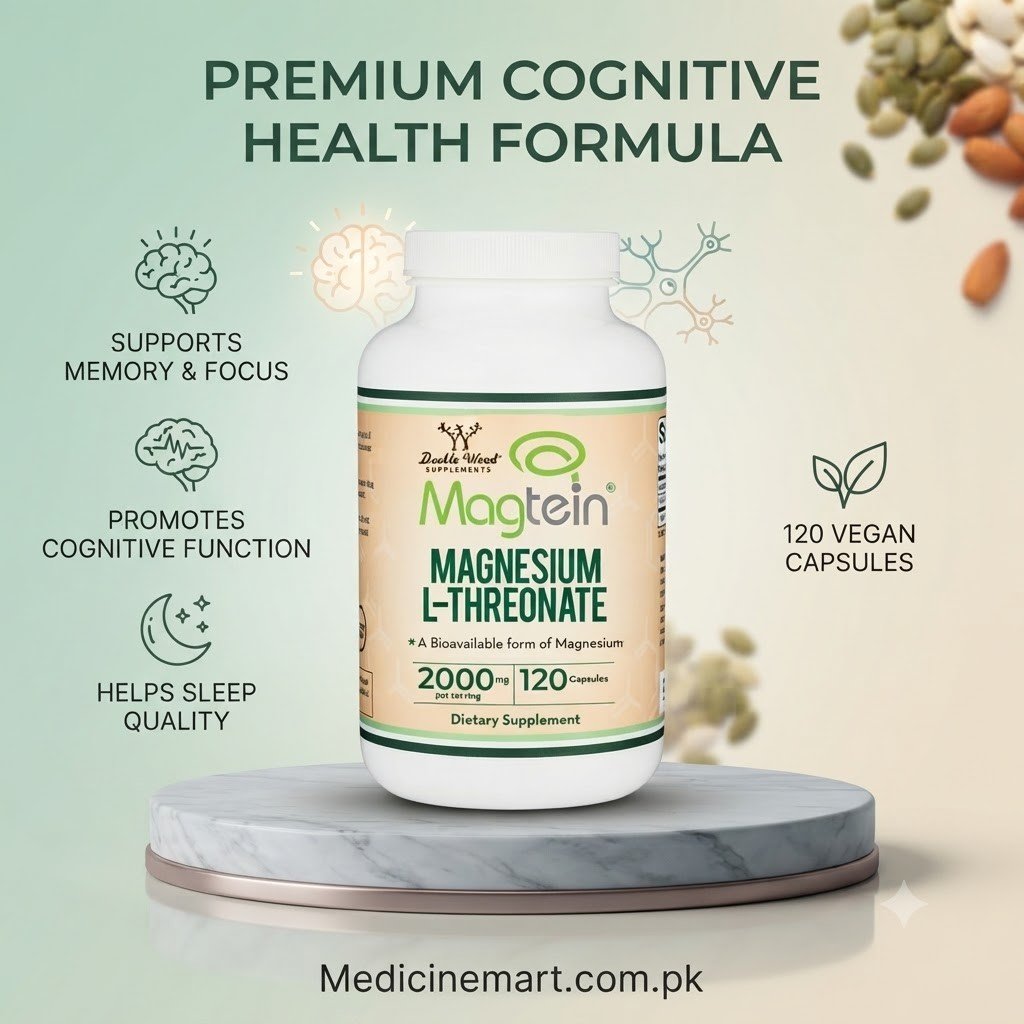Double Wood Magnesium L-Threonate (Magtein) 120