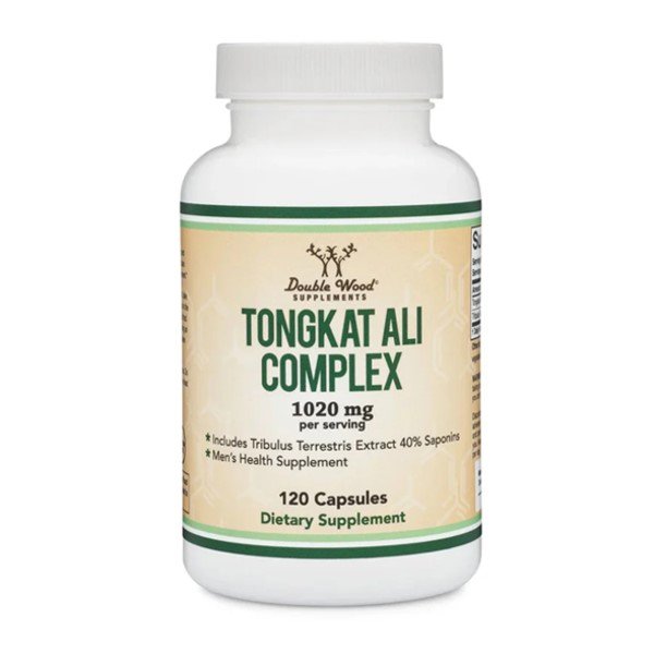 Double Wood Tongkat Ali Extract 1020mg Capsules