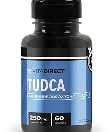 VitaDirect Premium TUDCA 250mg 60 Gelatin Capsules