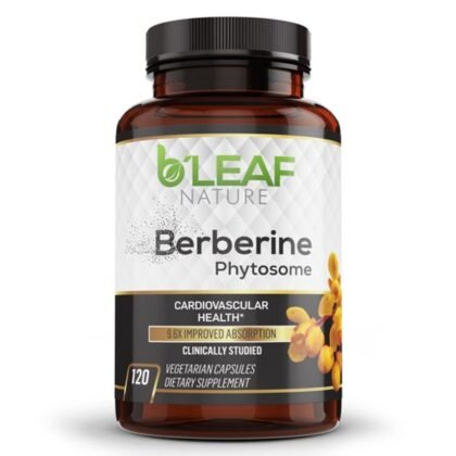 B Leaf Nature Berberine Phytosome 120 Capsules in Pakistan