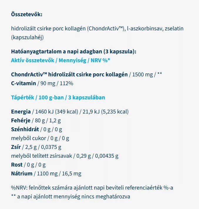Chondractiv Type Ii Collagen 90 Capsules