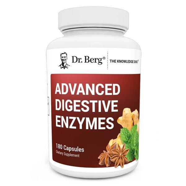 Dr. Berg Advanced Digestive Enzymes 180 Capsules in Pakistan