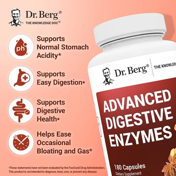 Dr. Berg Advanced Digestive Enzymes