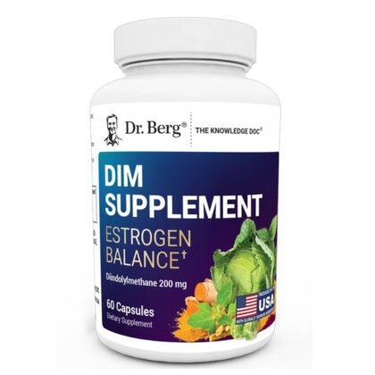 Dr. Berg Dim Supplement Estrogen Balance 60 Capsules In Pakistan