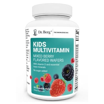Dr. Berg Kids Multivitamin Mixed Berry 60 Chewable Wafers in Pakistan