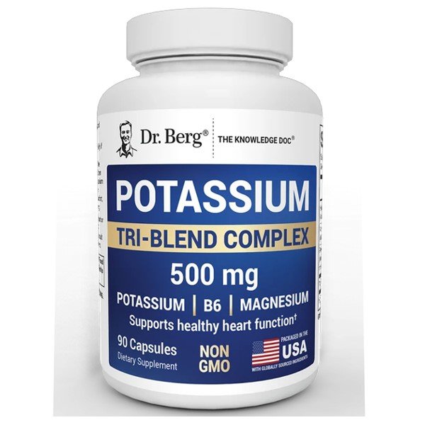 Dr. Berg Potassium Tri-Blend Complex 90 Capsules in Pakistan
