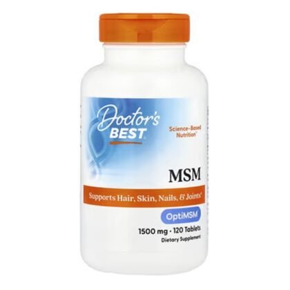 Doctor's Best MSM with OptiMSM 1500mg 120 Tablets in Pakistan