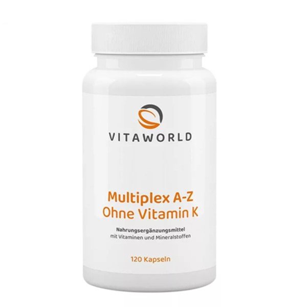 Vitaworld Multiplex A-z Without Vitamin K 120 Capsules In Pakistan